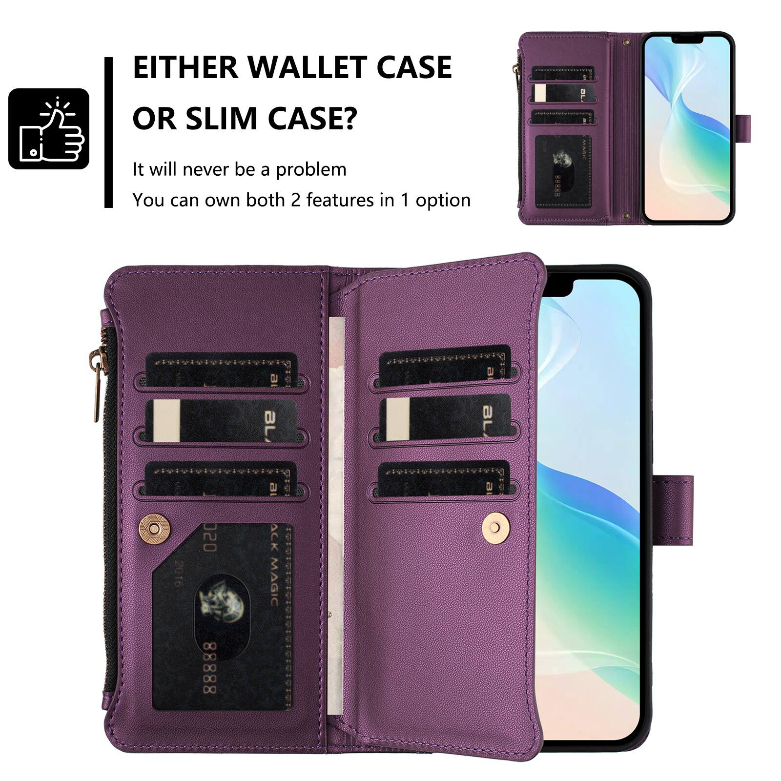 EITHER WALLET CASE OR SLIM CASE?  
It will never be a problem  
You can own both 2 features in 1 option  

88888  
2016  
OSC 88888  
BACK MAGIC