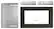 Front. Whirlpool - 27" Trim Kit - Black stainless steel.
