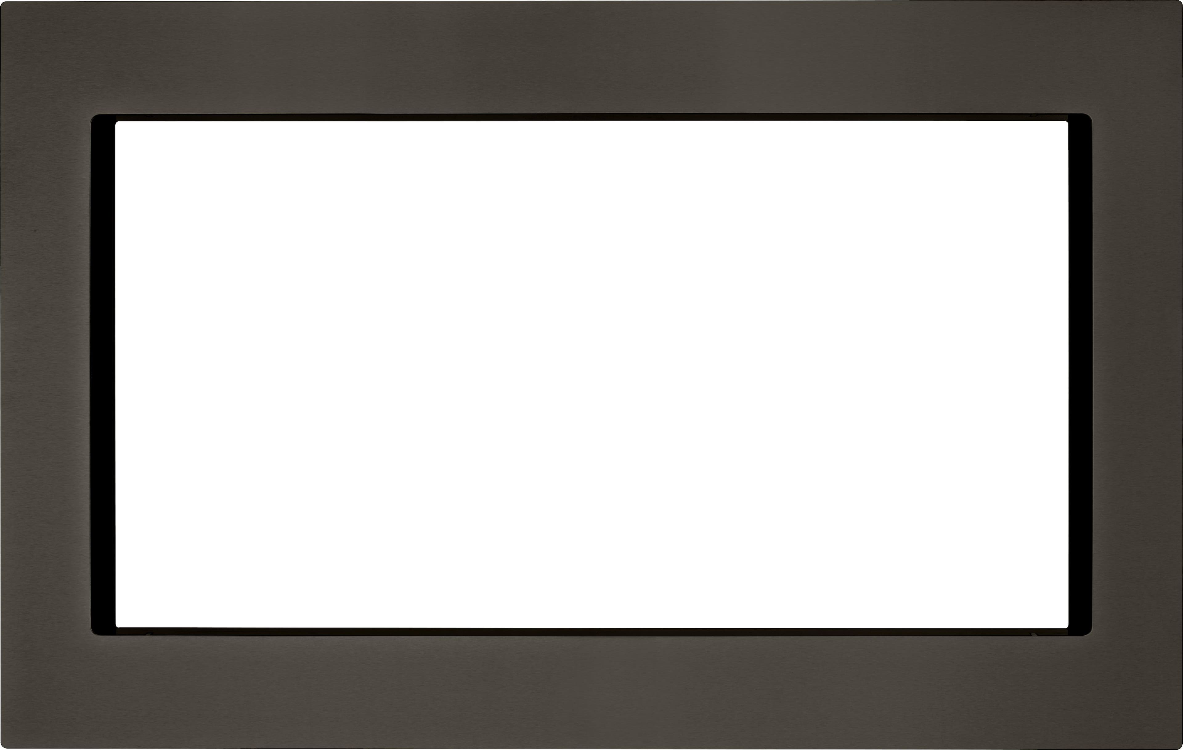 Whirlpool - 30" Trim Kit - Black Stainless Steel - Front_Zoom