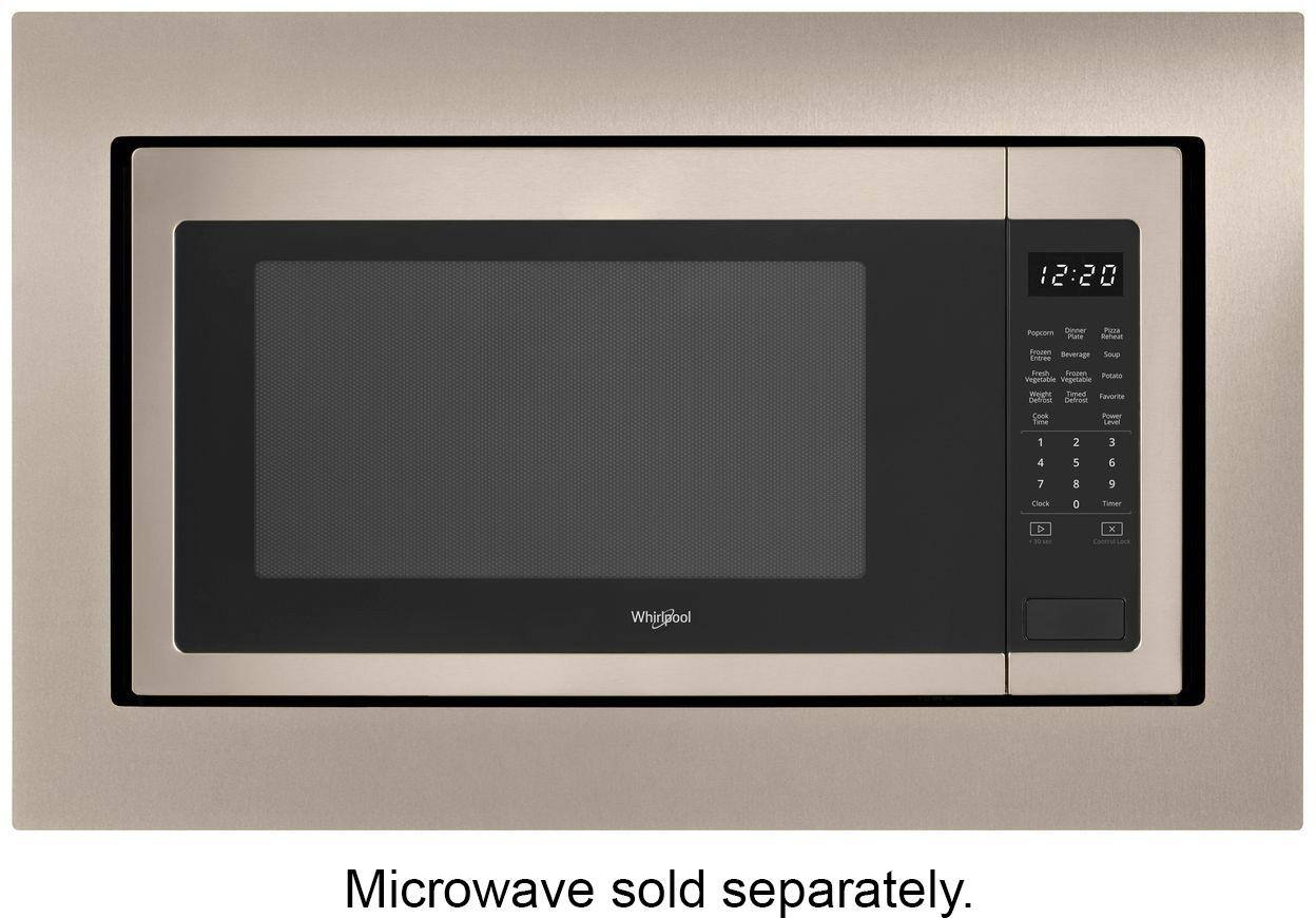 Alt View 11. Whirlpool - 26.9" Trim Kit - Sunset Bronze.
