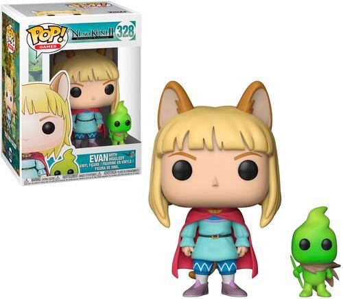 Funko - POP! Games: Ni no Kuni - Evan w/Higgledy