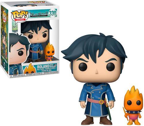 Funko - POP! Games: Ni no Kuni - Roland w/Higgledy