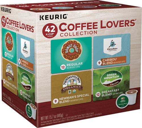 Keurig - Coffee Lovers Collection K-Cup Pods (42-Pack) was $28.99 now $19.99 (31.0% off)