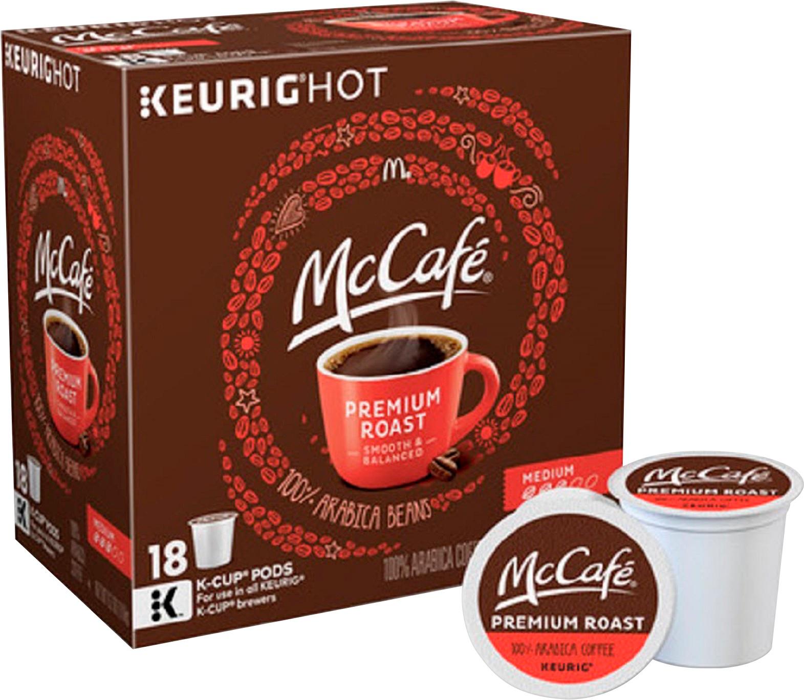 McCafe Premium Roast Coffee, Single Serve Keurig K-Cup Pods