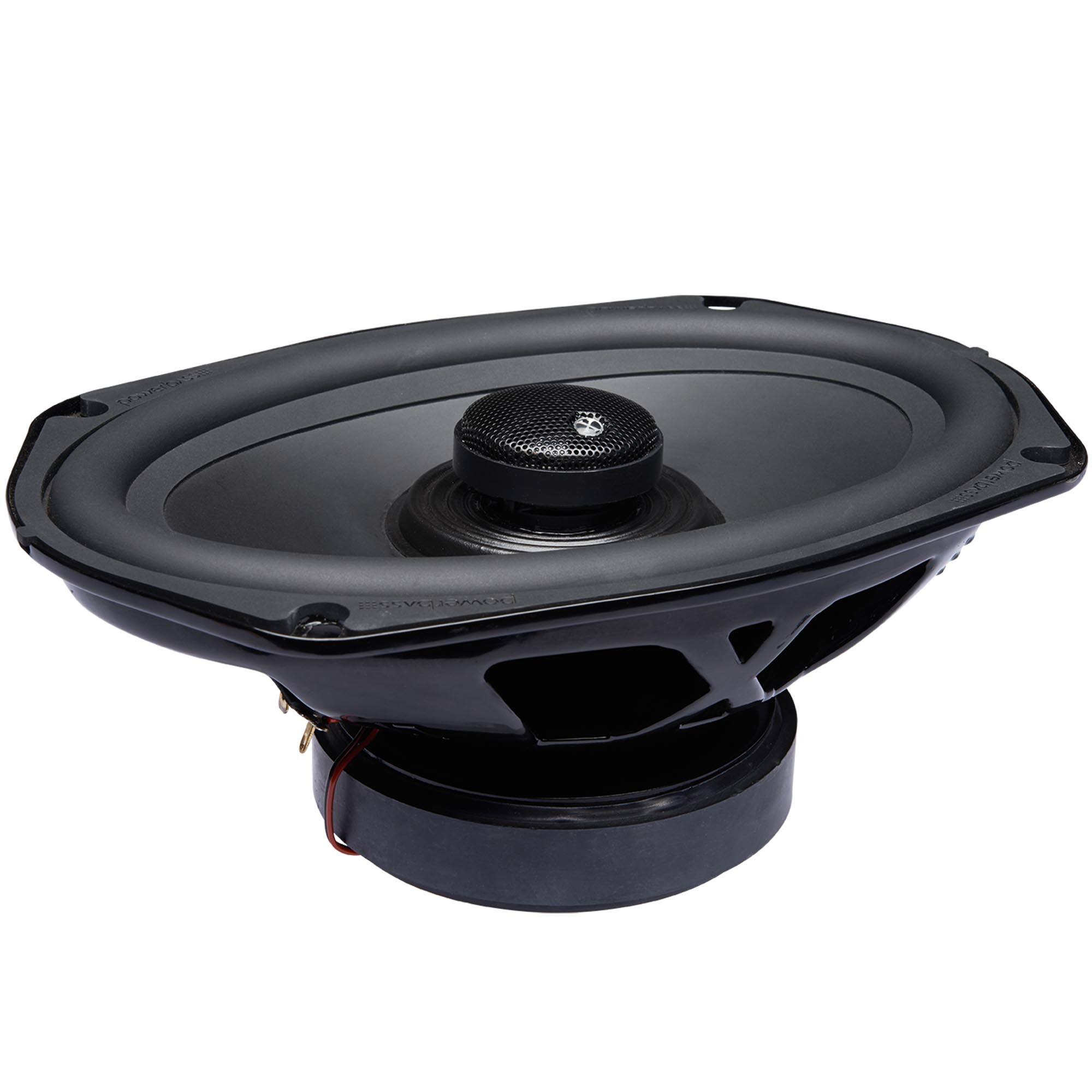 Alt View 1. Powerbass - PowerBass XL-692SS - 6x9" Coaxial Powersports/Marine Speakers - Pair - Black/Gray.