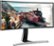 Angle Zoom. Samsung - 34" Curved HD 21:9 Ultrawide Monitor - Glossy Black.