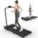 Front. Anysun - 2-in-1 Under Desk Treadmill - Walking Pad with Remote Control, LED Display, for Home & Office Walking/Jogging - Black.