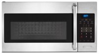 Front Zoom. Electrolux - 1.5 Cu. Ft. Convection Over-the-Range Microwave with Sensor Cooking - Stainless steel.