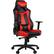 Angle. Arozzi - Vernazza Premium PU Leather Ergonomic Gaming Chair - Black - Red Accents.