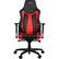 Front. Arozzi - Vernazza Premium PU Leather Ergonomic Gaming Chair - Black - Red Accents.