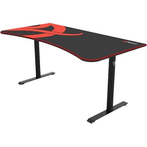 Arozzi Arena Gaming Desk Red Black Arena Na Black Best Buy