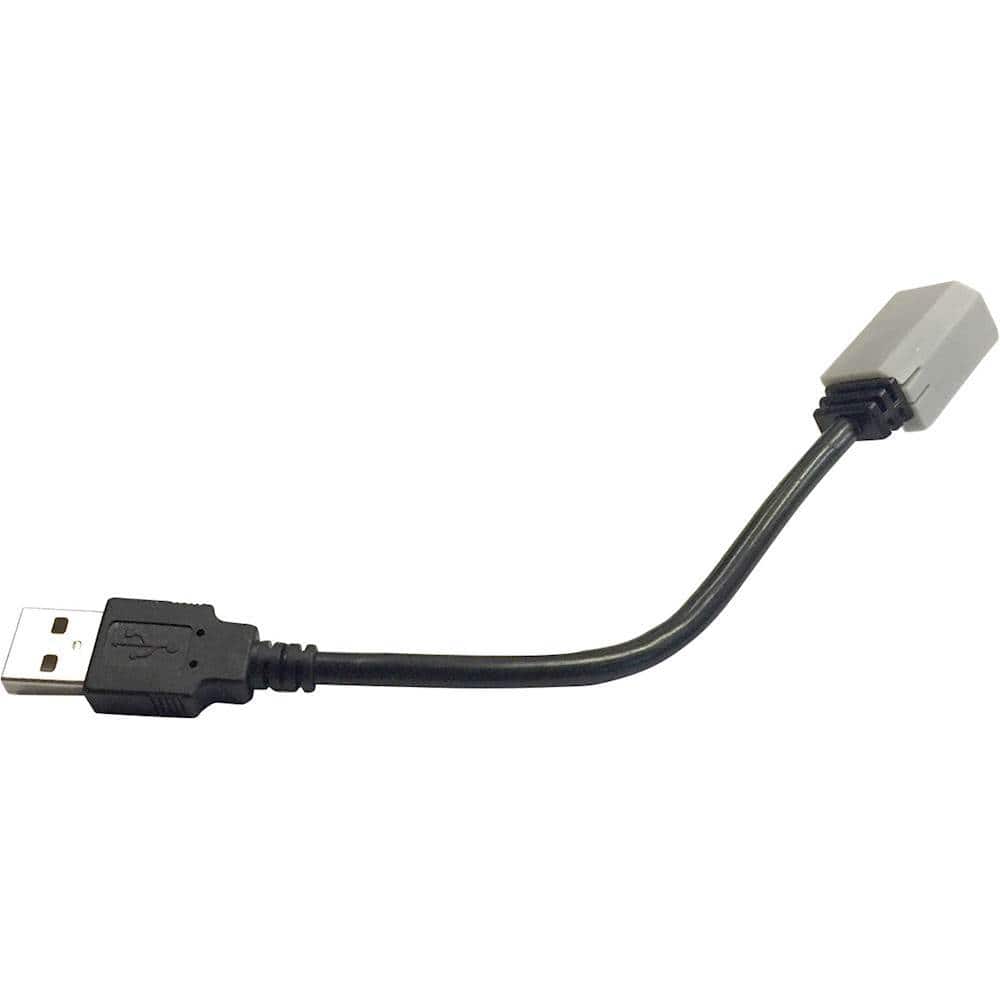 Front. Maestro - Mini-USB-Female-to-Full-Size-USB-Male Adapter - Black.