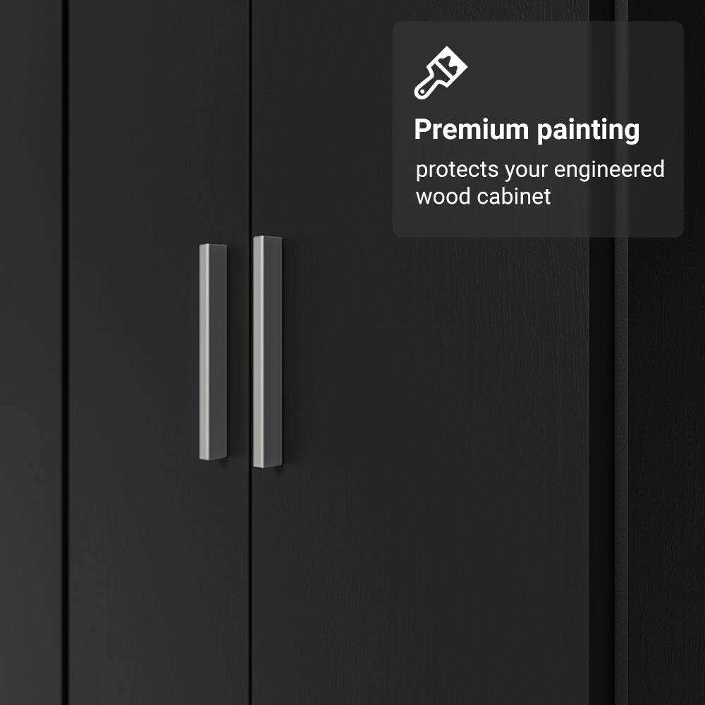Premium painting  
protects your engineered wood cabinet
