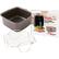 Front. NuWave - Brio Gourmet Accessory Kit - Charcoal/Stainless Steel.