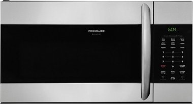 Frigidaire - Gallery 1.7 Cu. Ft. Over-the-Range Microwave with Sensor Cooking - Stainless steel - Front_Zoom