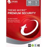 Trend Micro Premium Security (10-Devices) (1-Year Subscription) - Android, Mac, Windows, iOS