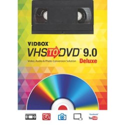 VIDBOX - VHS to DVD 9.0 Deluxe - Windows - Front_Zoom