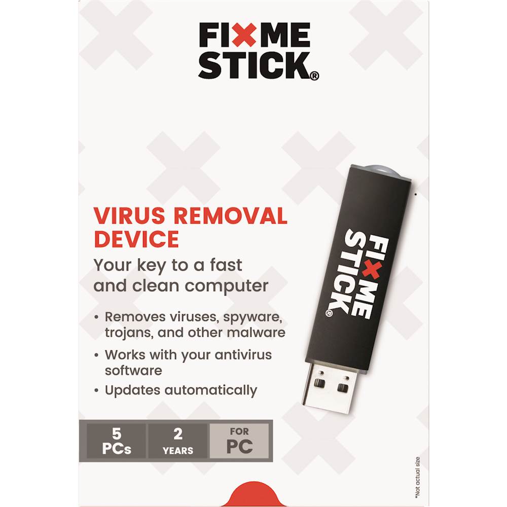Best Buy: FixMeStick Virus Removal Device (5 Devices) (2-Year