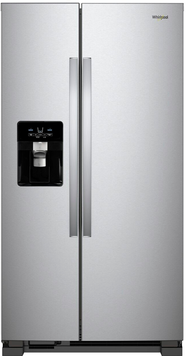 Whirlpool WRS321SDHZ 21.4 Cu. Ft. Side-by-Side Refrigerator Fingerprint Resistant