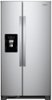 Whirlpool - 21.4 Cu. Ft. Side-by-Side Refrigerator with Fingerprint Resistant - Stainless Steel