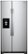Front Zoom. Whirlpool - 21.4 Cu. Ft. Side-by-Side Refrigerator with Fingerprint Resistant - Stainless Steel.
