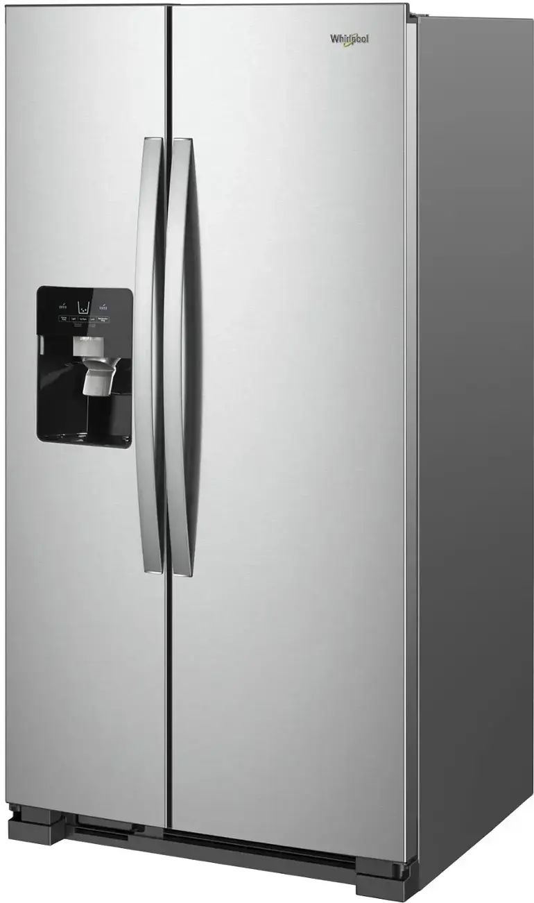 Alt View 13. Whirlpool - 21.4 Cu. Ft. Side-by-Side Refrigerator with Fingerprint Resistant - Stainless Steel.