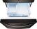 Alt View 3. LG - 21.8 Cu. Ft. French Door Built-In Refrigerator with Smart Cooling System - Black Stainless Steel.