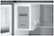 Alt View Zoom 12. Samsung - Chef Collection 22.6 Cu. Ft. 4-Door Flex French Door Counter-Depth Fingerprint Resistant Refrigerator - Stainless steel.