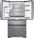 Alt View 1. Samsung - Chef Collection 22.6 Cu. Ft. 4-Door Flex French Door Counter-Depth Fingerprint Resistant Refrigerator.