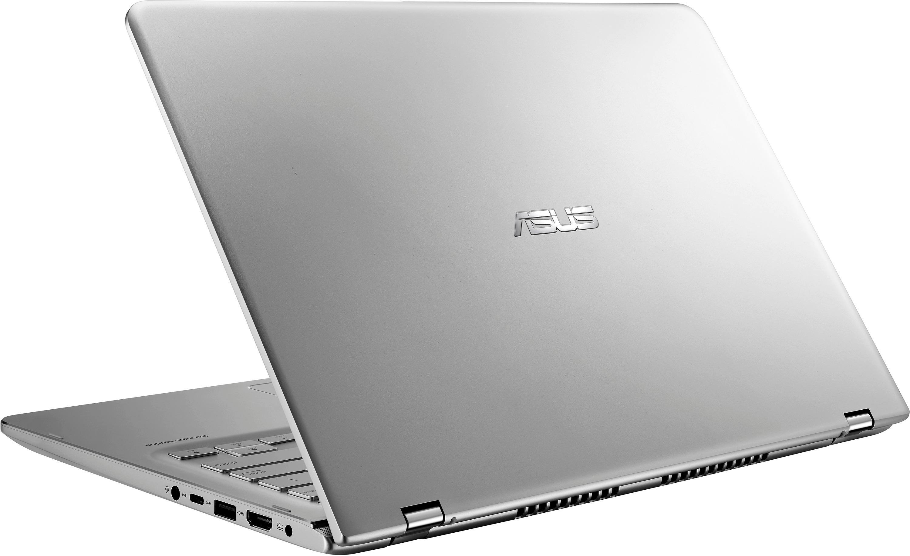Alt View 1. ASUS - 2-in-1 14" Touch-Screen Laptop - Intel Core i5 - 8GB Memory - 1TB Hard Drive.