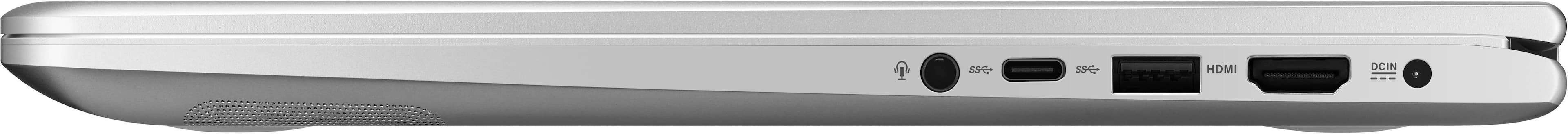 Alt View 4. ASUS - 2-in-1 14" Touch-Screen Laptop - Intel Core i5 - 8GB Memory - 1TB Hard Drive.