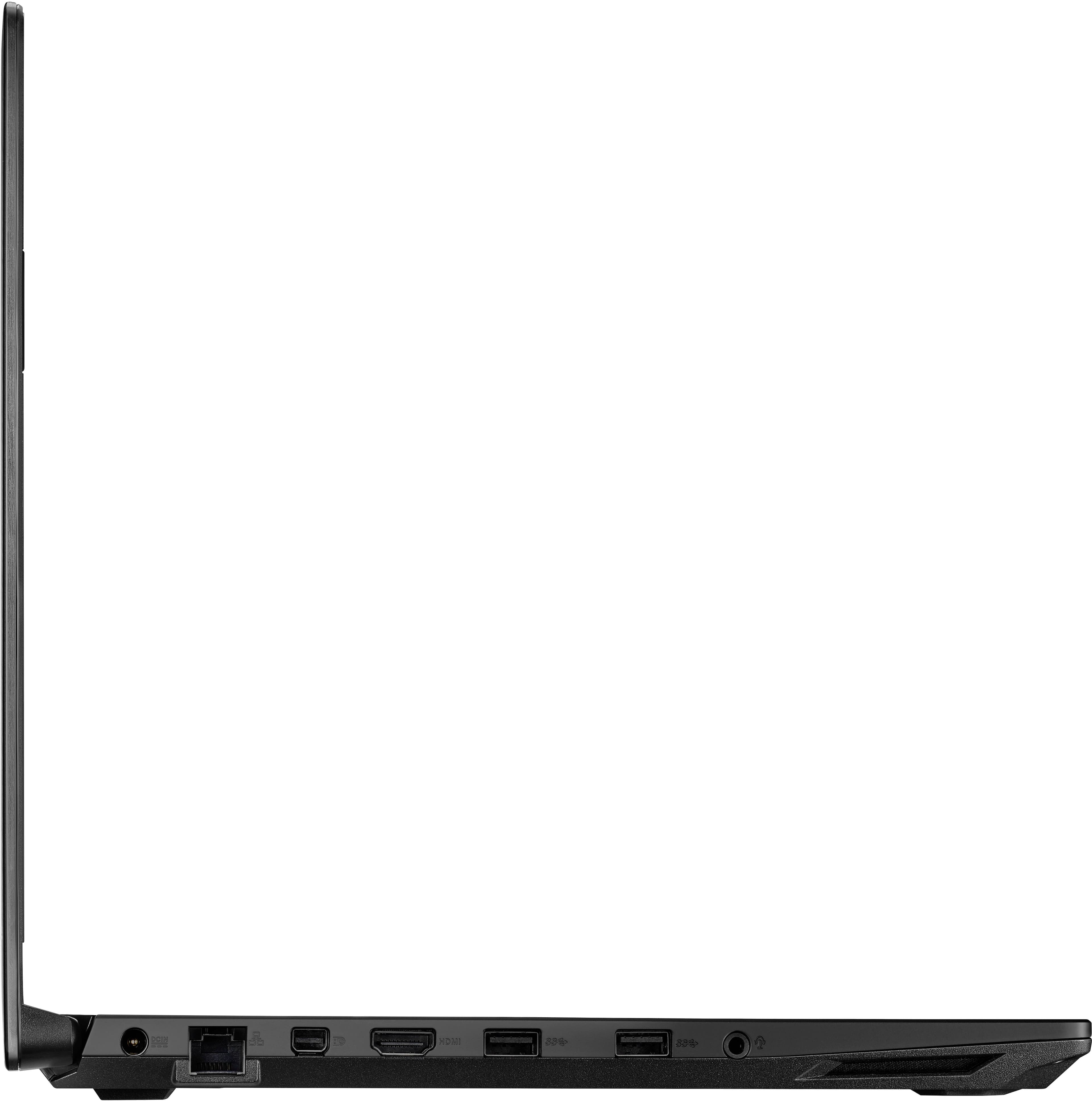 Alt View 10. ASUS - 15.6" Laptop - Intel Core i7 - 16GB Memory - NVIDIA GeForce GTX 1060 - 1TB Hard Drive + 128GB Solid State Drive - Soft touch black.