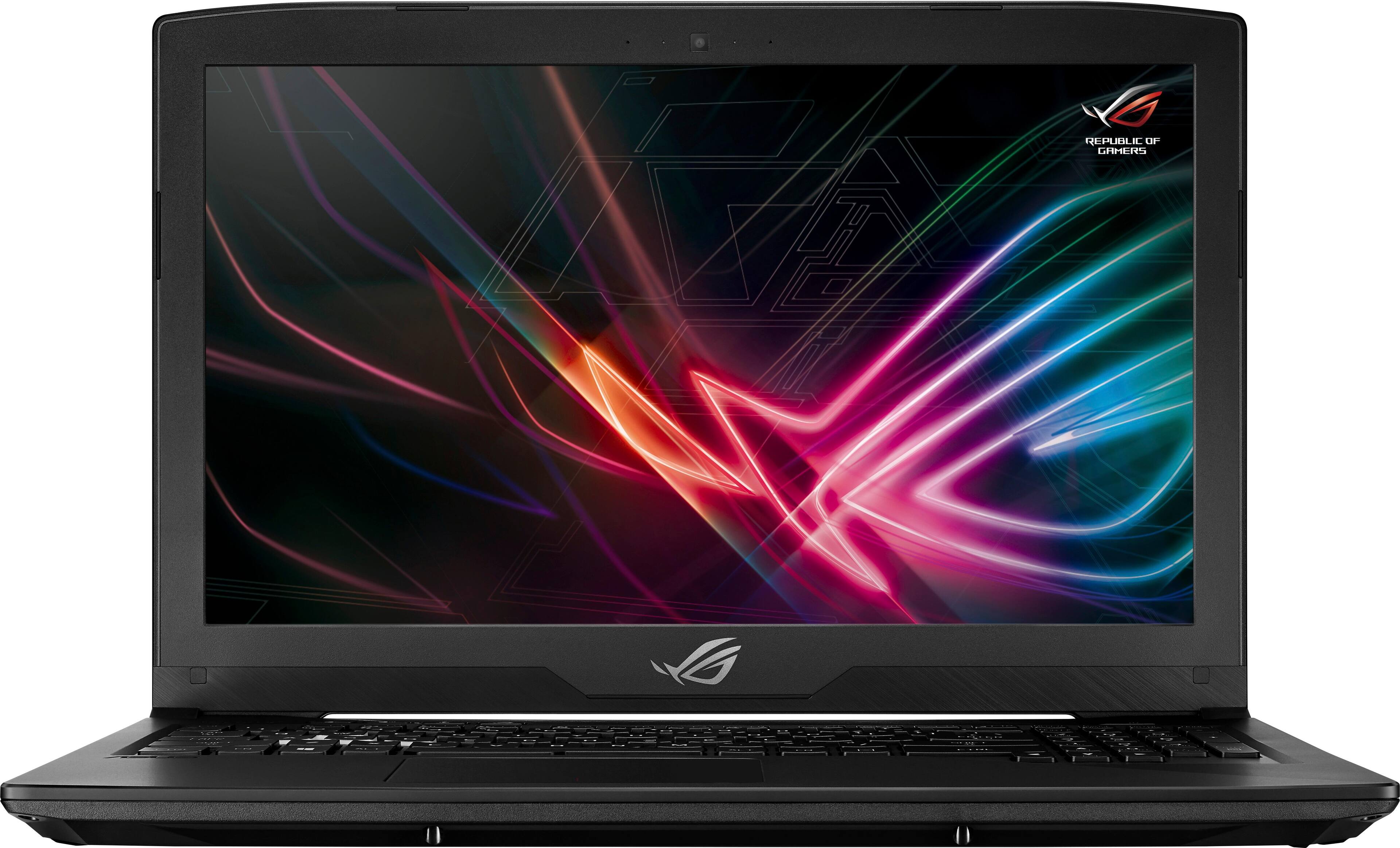 Alt View 16. ASUS - 15.6" Laptop - Intel Core i7 - 16GB Memory - NVIDIA GeForce GTX 1060 - 1TB Hard Drive + 128GB Solid State Drive - Soft touch black.