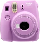 Front Zoom. Fujifilm - instax mini 9 Instant Film Camera - Smokey Purple.