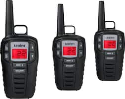 Uniden - GMRS 30-Mile, 22-Channel GMRS 2-Way Radios - Black - Angle_Zoom