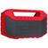 Left. ION Audio - Plunge Portable Bluetooth Speaker - Red/black.