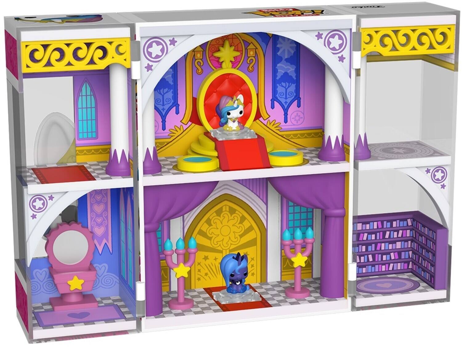 Funko - Bitty Boxes: My Little Pony - Canterlot Castle - COLLECTIBLES - Multicolor