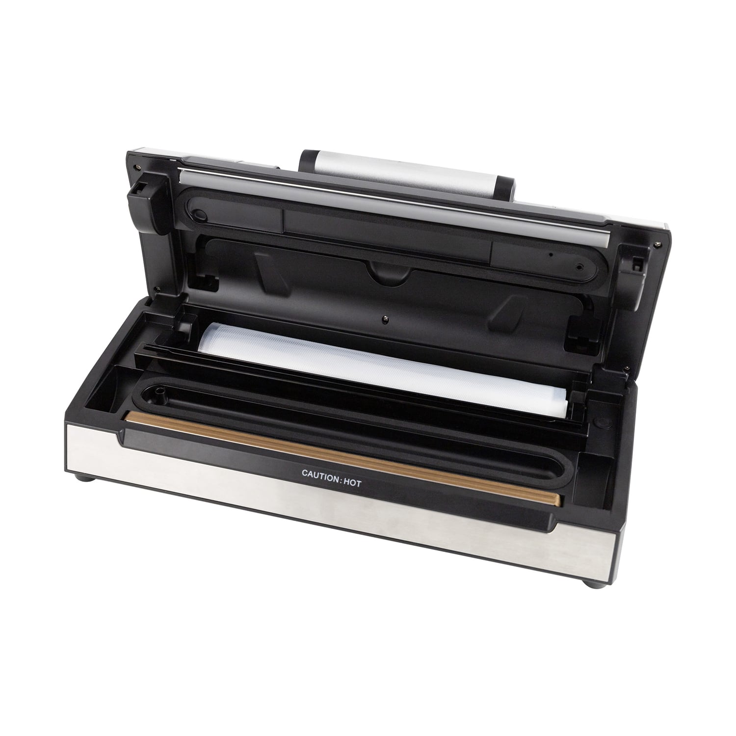 Nesco - 120-Watt Deluxe Vacuum Sealer VS-15S - Silver