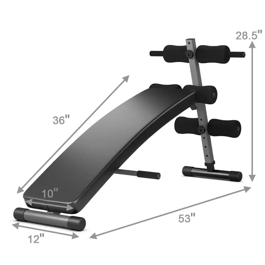 The text on the image reads: 28.5" 36" 10" 53" 12".
