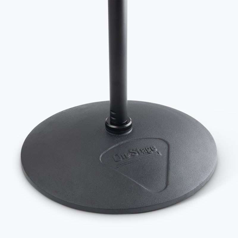 Alt View 8. On Stage Stands - On-Stage MS9210 Heavy-Duty Low Profile Microphone Stand with 10" Base - Black.