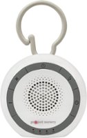 Project Nursery - Portable Sound Soother - White/Grey - Front_Zoom