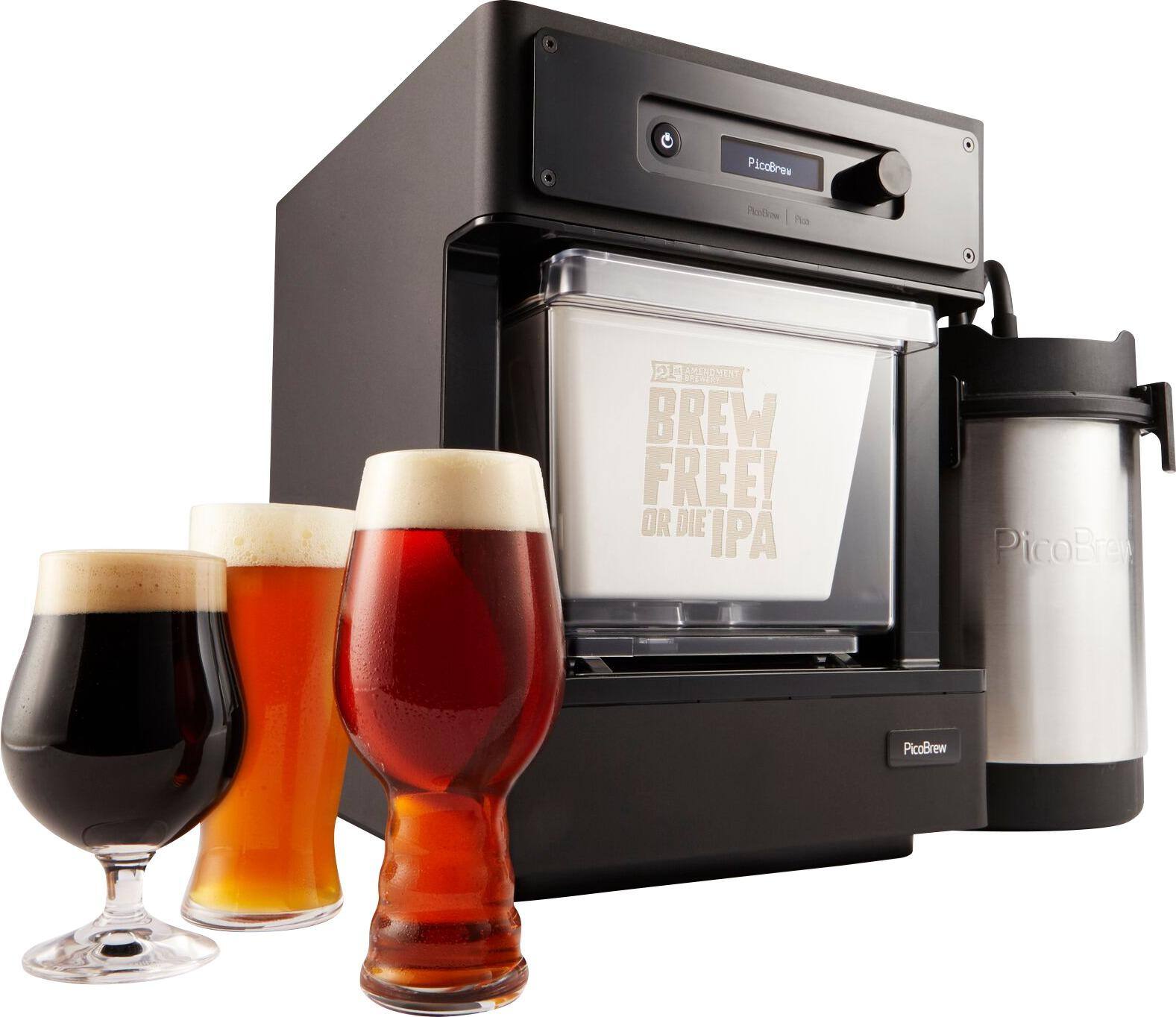Angle. Picobrew - Pico Model C Brewing Machine - Black.
