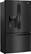 Angle. LG - 27.7 Cu. Ft. French Door-in-Door Smart Wi-Fi Enabled Refrigerator - Matte Black Stainless Steel.