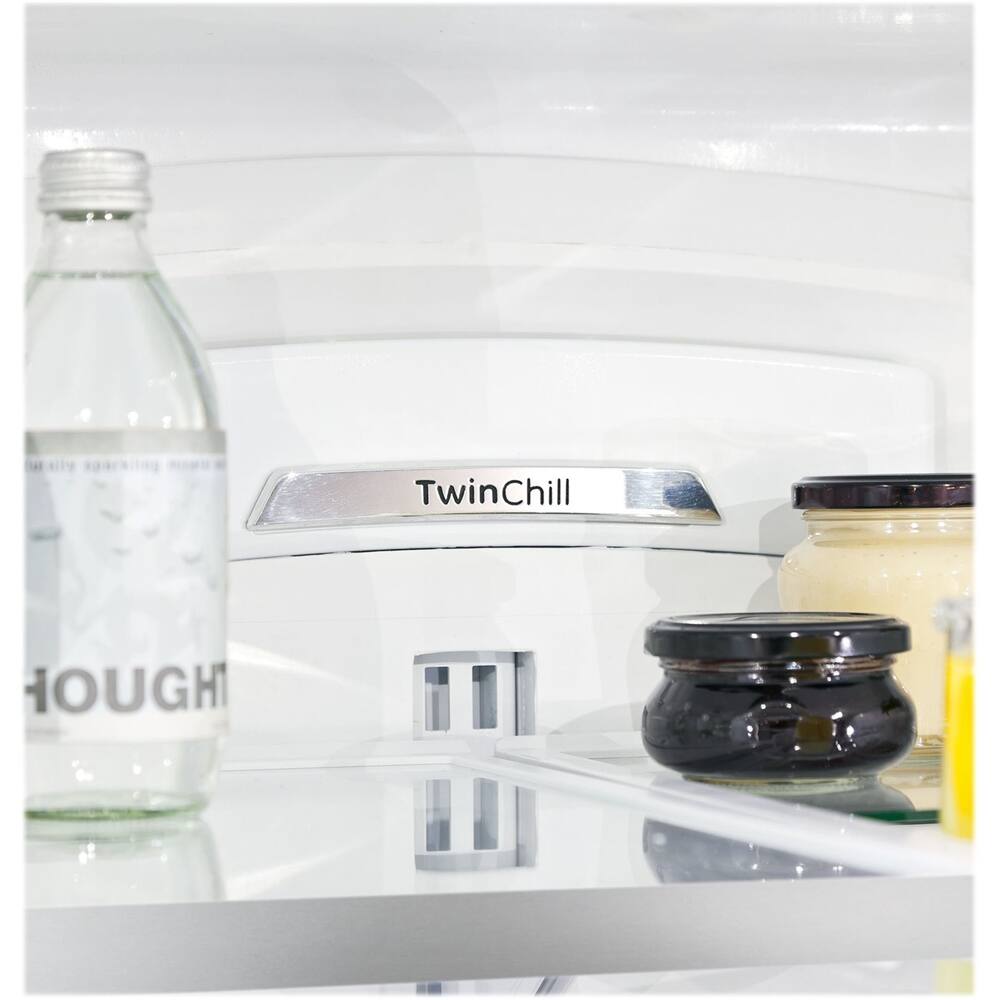 Alt View 19. GE Profile - 27.7 Cu. Ft. French Door Refrigerator with Hands-Free AutoFill - Fingerprint resistant black stainless.