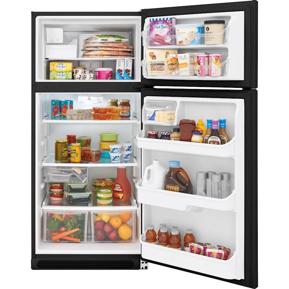 Best Buy Frigidaire 18 Cu. Ft. TopFreezer Refrigerator Ebony FFHI1832TE