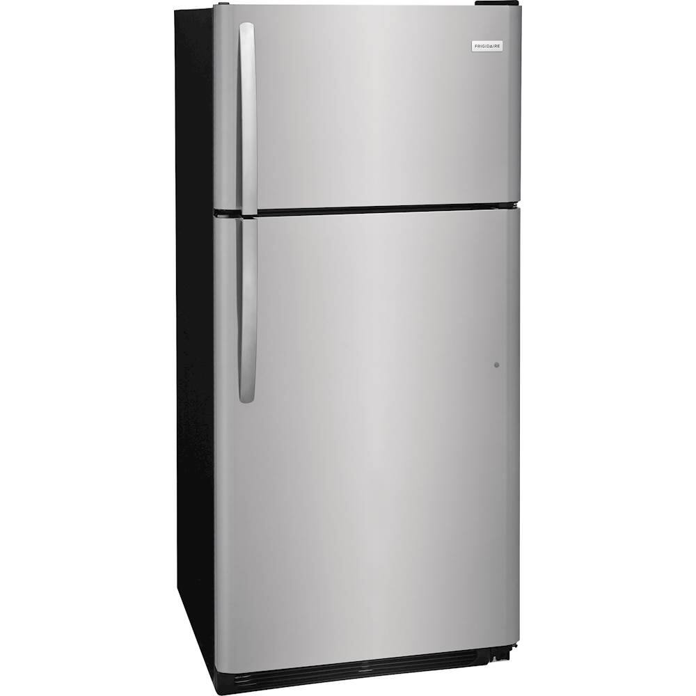 Best Buy Frigidaire 18 Cu. Ft. TopFreezer Refrigerator Stainless