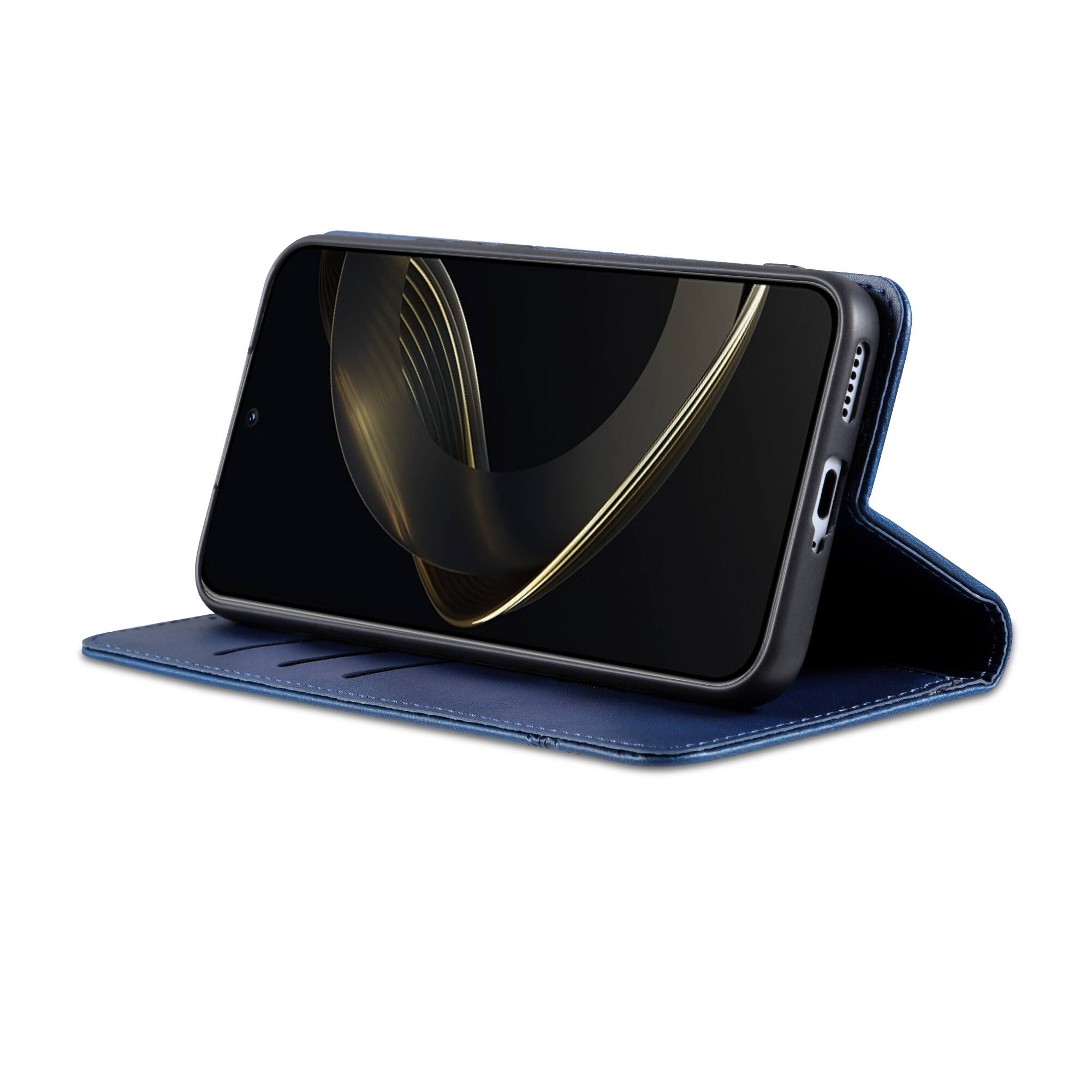 Alt View 1. UUCOVER - Wallet Case for Samsung Galaxy S26 Ultra,PU Leather Wallet Folio Case with Card Slots Shockproof Kickstand Cover - Blue.