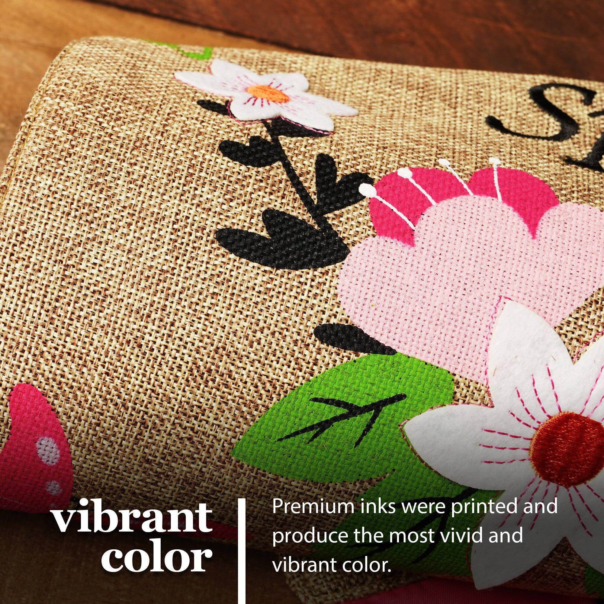Premium inks were printed and produce the most vivid and vibrant color.