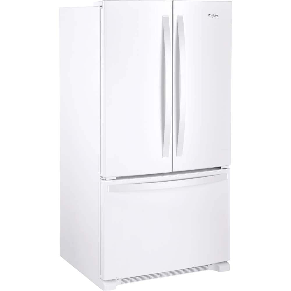 Best Buy: Whirlpool 25.2 Cu. Ft. French Door Refrigerator White WRF535SMHW