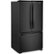 Angle. Whirlpool - 20 cu. ft. French Door Refrigerator with Counter Depth Design - Black.